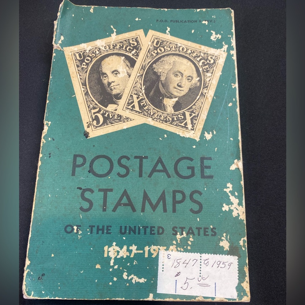 Vintage Postage Stamps Booklet